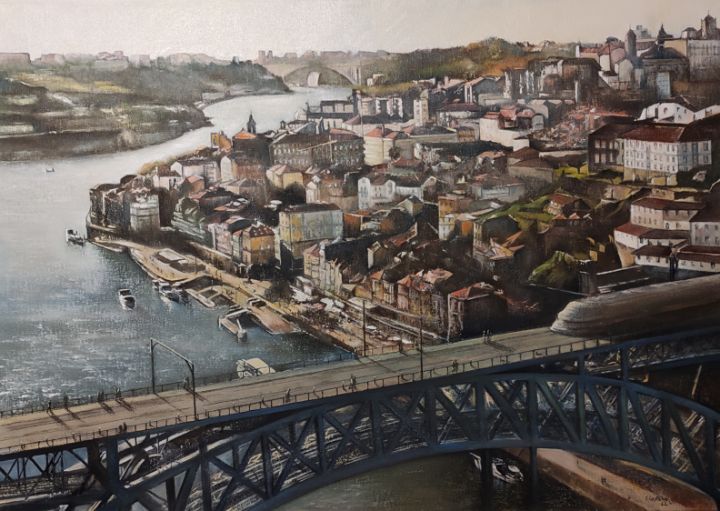 Oporto aeral view - tomascastano