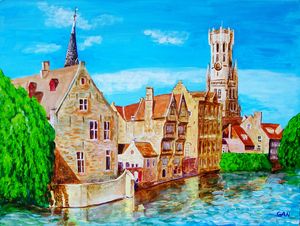 Rozenhoedkaai (Rosery Quay, Bruges)
