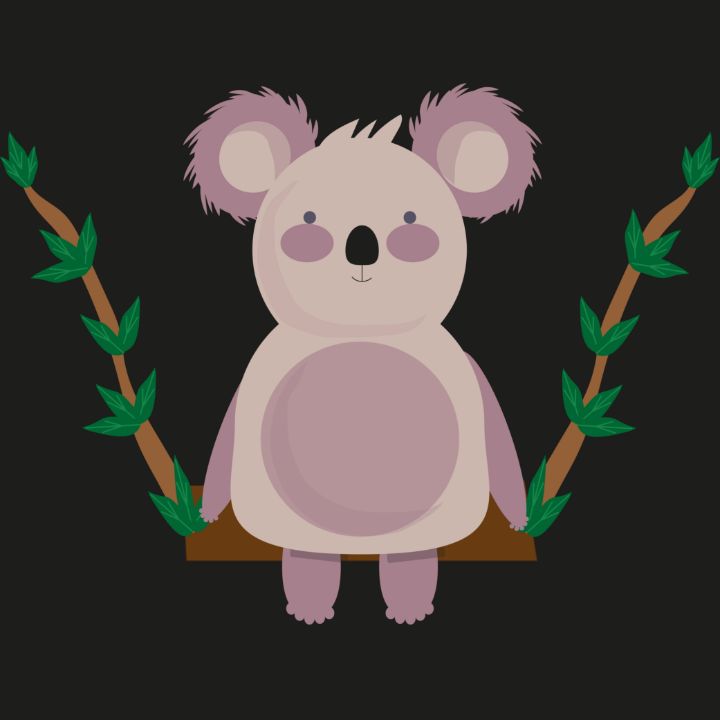 CUTE KOALA BEAR SWINGING ON A BRANCH - linadreamstime - Drawings ...