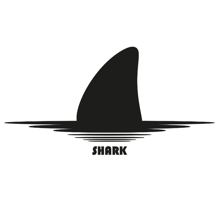 shark fin illustration