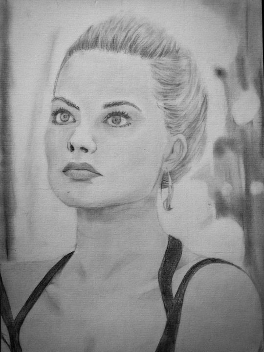 Margot Robbie  vector art Margot Robbie drawing creative art Margot  Robbie art vector drawing Margot Robbie portrait HD wallpaper  Pxfuel