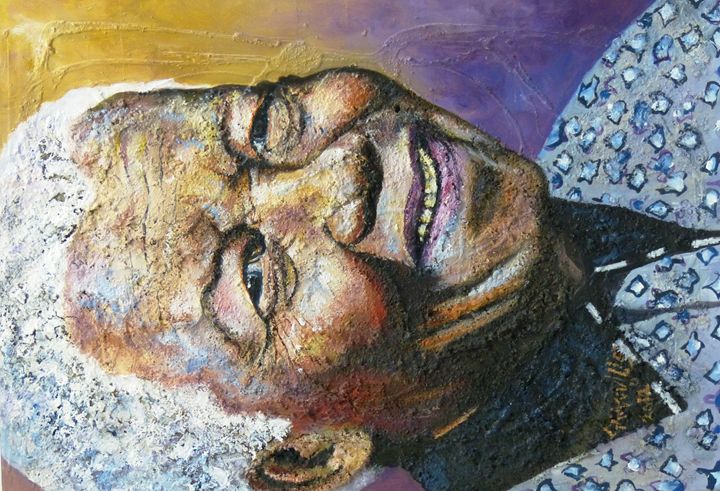 Painting Nelson Mandela - ArtEddy