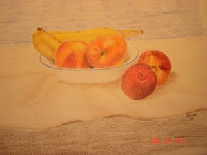Peaches, Plums & Bananas