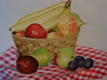 Basket of Fruit - Michele L. Squibb