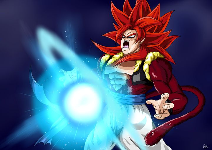 super saiyan 4 gogeta big bang kamehameha