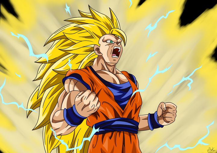 Goku Super Saiyan 3 - Deriavis - Digital Art, People & Figures, Animation,  Anime, & Comics, Anime - ArtPal