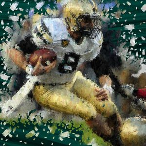 Tyreek Hill - Rick Schaff - Paintings & Prints, People & Figures, Sports  Figures, Football - ArtPal