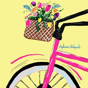 My pink bike - Stephie K