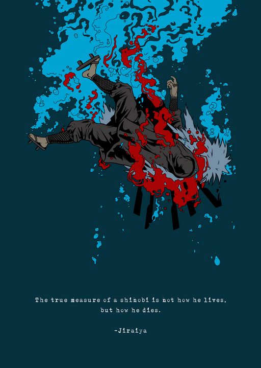 Naruto Uzumaki Quote Canvas Poster – Anime Figures