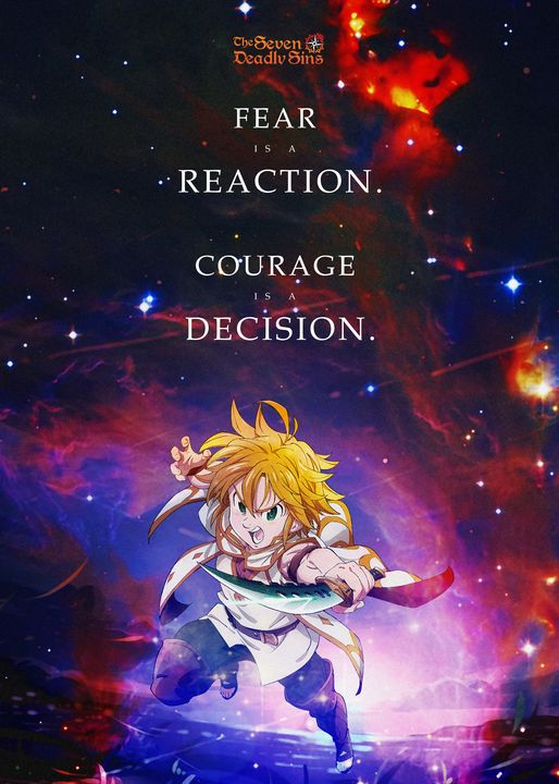 Best Anime Quotes Meliodas - Team Awesome - Paintings & Prints, People &  Figures, Animation, Anime, & Comics, Anime - ArtPal