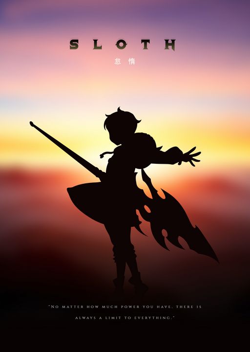 Nanatsu No Taizai Anime King Silhouette @