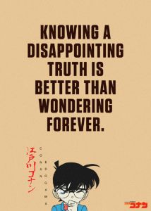 Best Anime Quote Seeking The Truth - Cool Anime Posters - Paintings