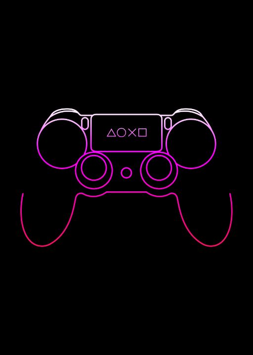 Stampa Su Tela Giclée Play Station Gamer Minimal - Quadro Parete, Vari Formati, Made In UK - Foto 3