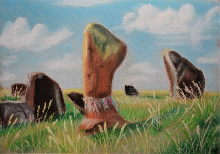 An ancient burial mound. - Nataliya Samoylova