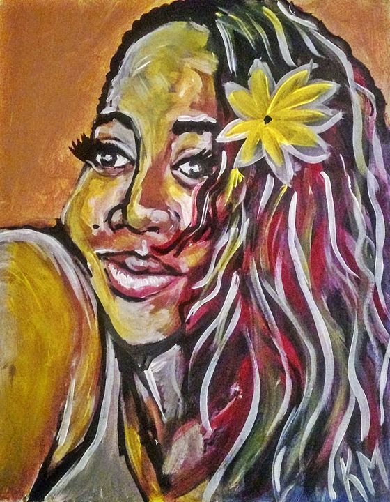 that artist woman: Chalk Pastel Sunflowers