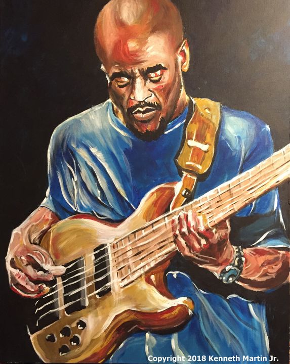 Bassist Joel Smith - Art By Kenny