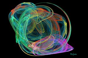 Colored Wormhole