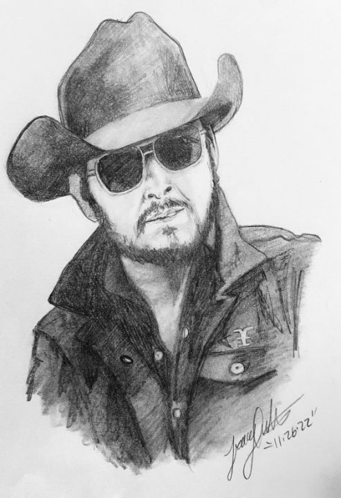 Cowboy - Coke Hauser - T.p.designs - Drawings & Illustration, People 