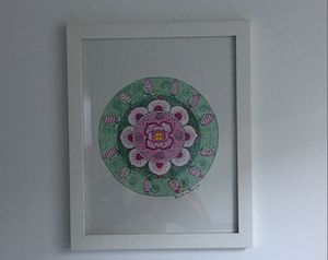 Floral II mandala - Inner calm mandalas