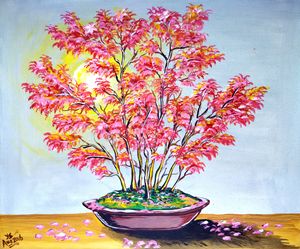 Bonsai Tree - Art By Glenda Eades - Sculptures & Carvings, Flowers, Plants,  & Trees, Trees & Shrubs, Maple - ArtPal