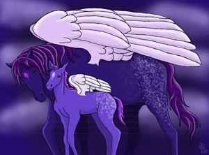 Pegasus and Her Foal