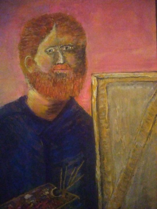 Man painting - Stephen John whelan