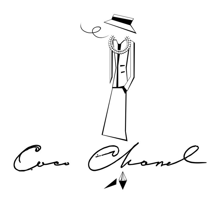 Coco Chanel - Dea Lieotto - Digital Art, People & Figures, Female