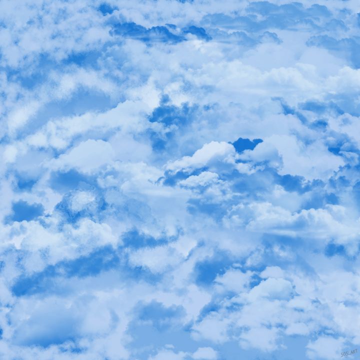 Simple sky blue - Simple_ sosart - Digital Art, Landscapes & Nature ...