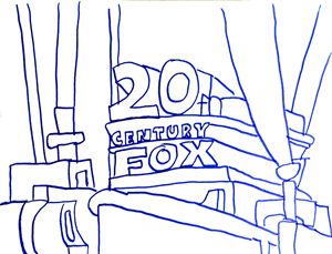20th Century Fox logo by Had Rees