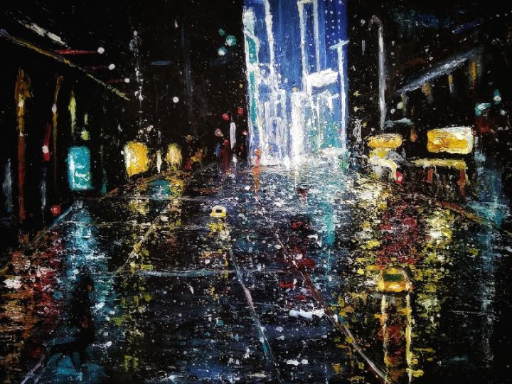 Neon night street #22 - Alexander Brie