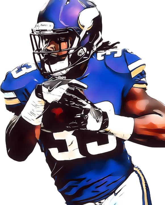 ERIC DICKERSON LOS ANGELES RAMS - Joe Hamilton Sports Art - Digital Art,  Sports & Hobbies, Football - ArtPal