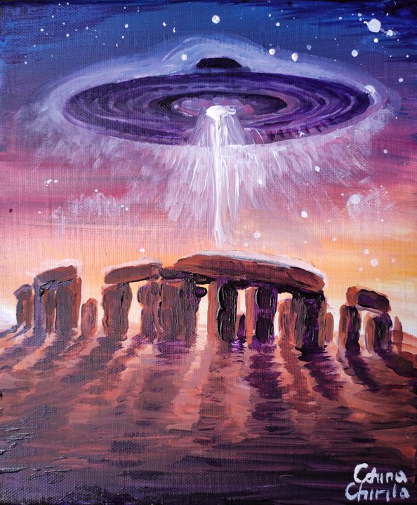 Stonehenge UFO - CORinAZONe