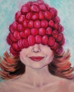 A raspberry girl