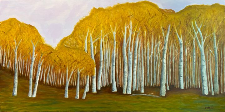 Birches 4 - David Bowker