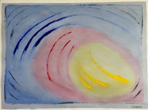 Primarily Blue, Red and Yellow