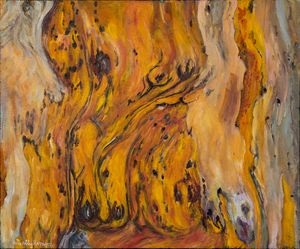 NEBUCHADNEZZAR & "THE HAND OF SIN" - Sally Harrison's Dot Paintings