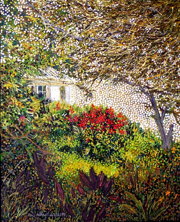 THE HOUSE OF MU & DIVINE DECREES - Sally Harrison's Dot Paintings
