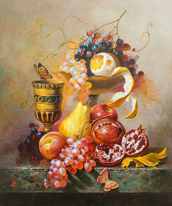 Abundance - Oleg Khoroshilov - Paintings & Prints, Still Life