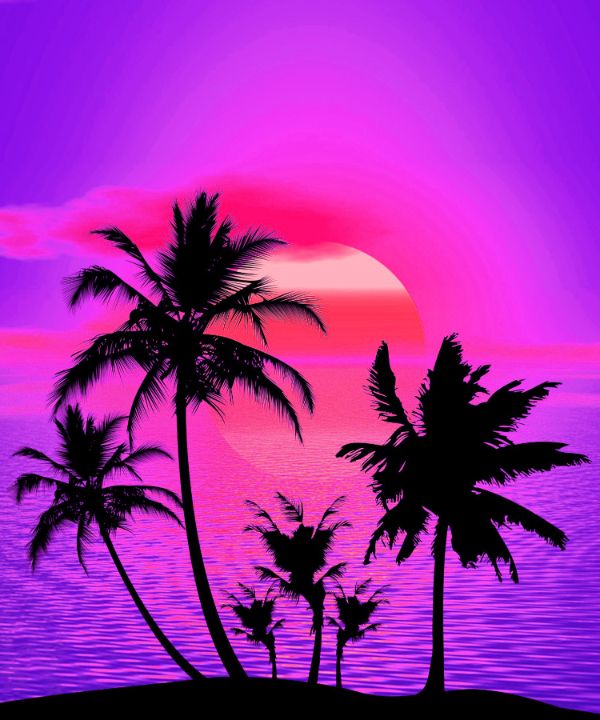 Tropical Sunset - Bluemoon - Photography, Landscapes & Nature ...