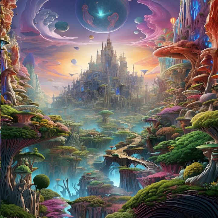 Journey to the Arcane Realms - Visionary Perceptions - Digital Art & AI ...