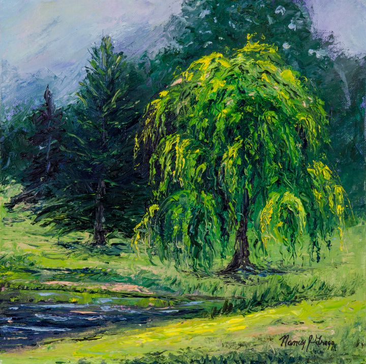 Willow Tree at Brandywine - Nancy Gregg Fine Art
