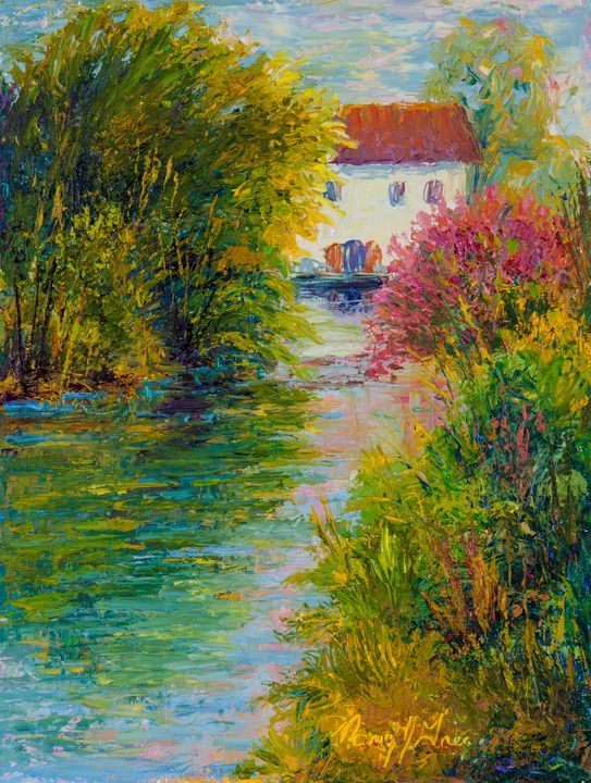 Follow the River Home - Nancy Gregg Fine Art