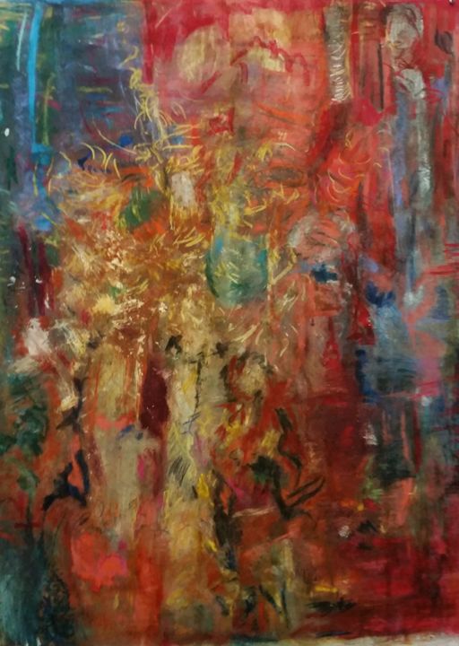 Oscar Night - Beverly Karnell - Expressionist Art