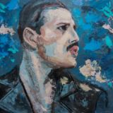 Freddie Mercury portrait
