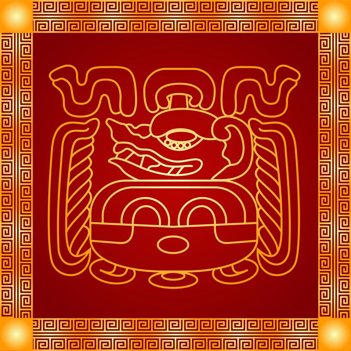 Maya and Aztec Indians symbol - tillhunter