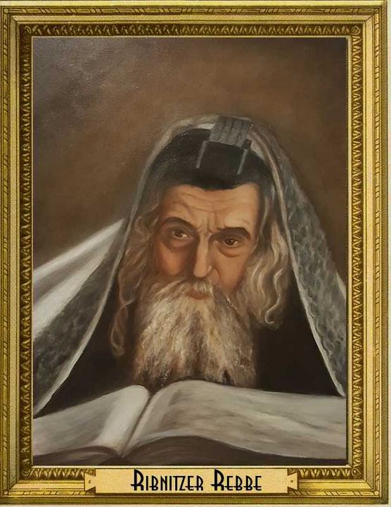 Ribnitzer Rebbe - Tzadikim Paintings Gallery