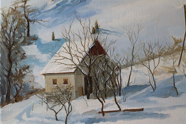 Winter landscape - Neda Krstic