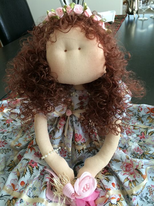 fabric sculpture dolls