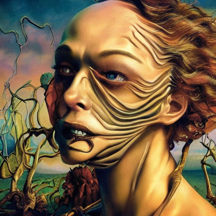Rotten Resonance - Themothercomputer - Digital Art & AI, Abstract ...