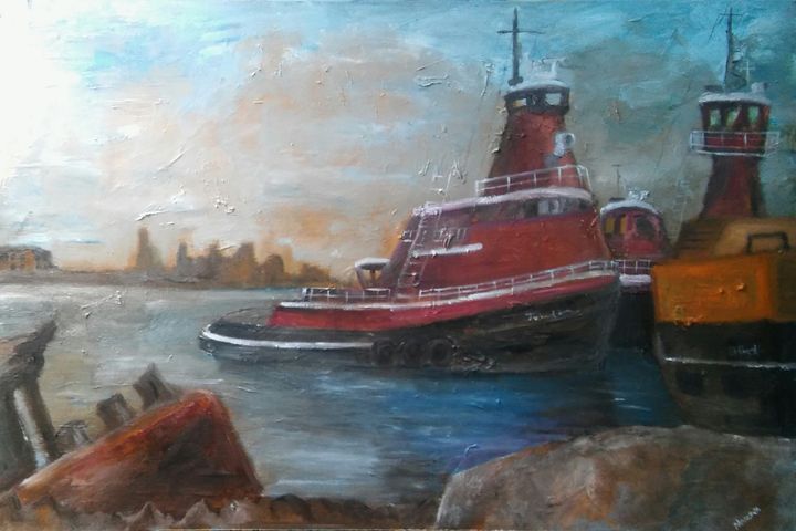 Docks & Barges #2 - NORUWA ARTS